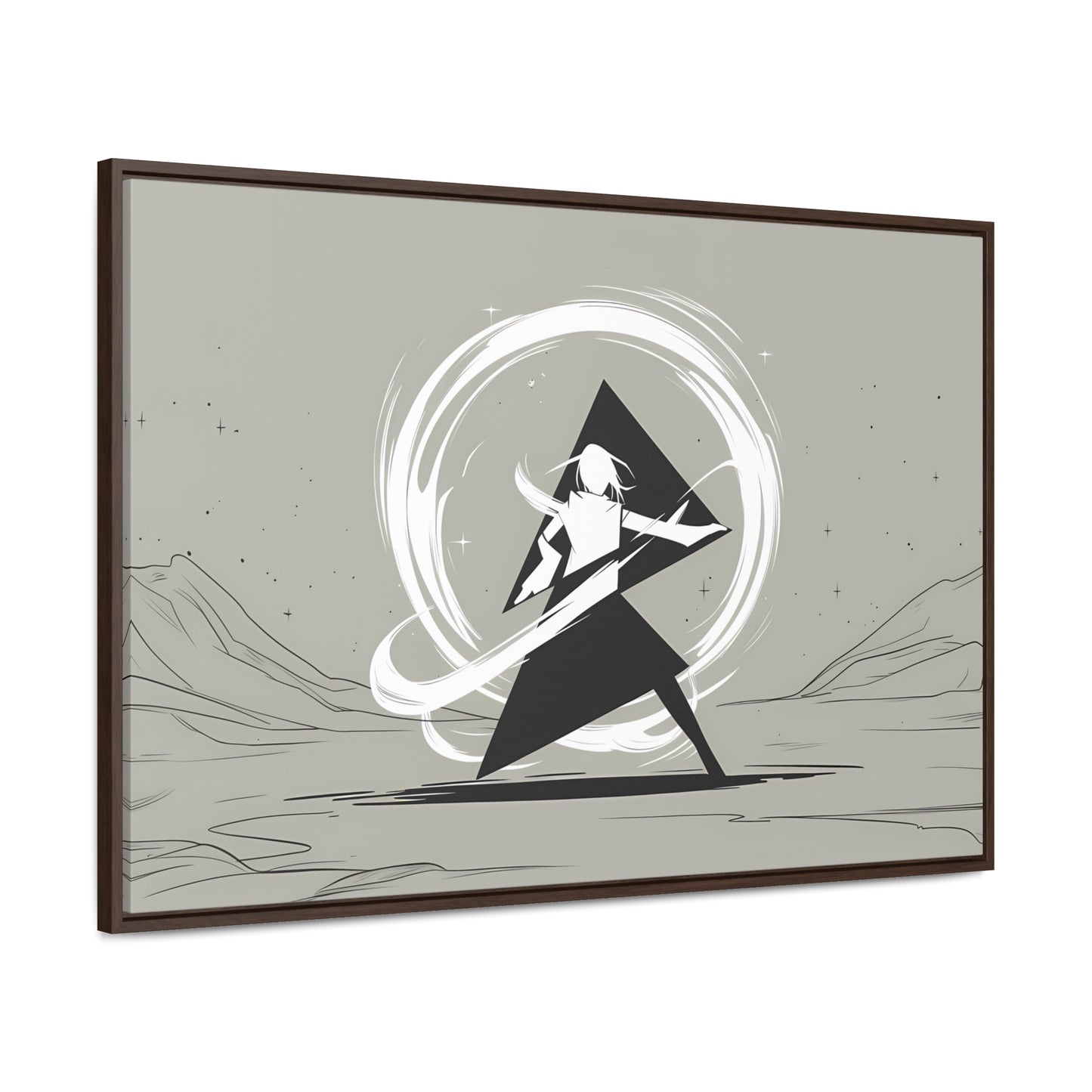 Ethereal Ascendance - Gallery Canvas Wraps, Horizontal Frame