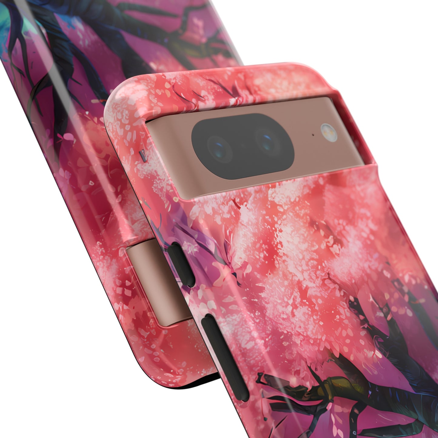 Idyllic Cherry Blossom and a Hut - Smartphone Tough Cases