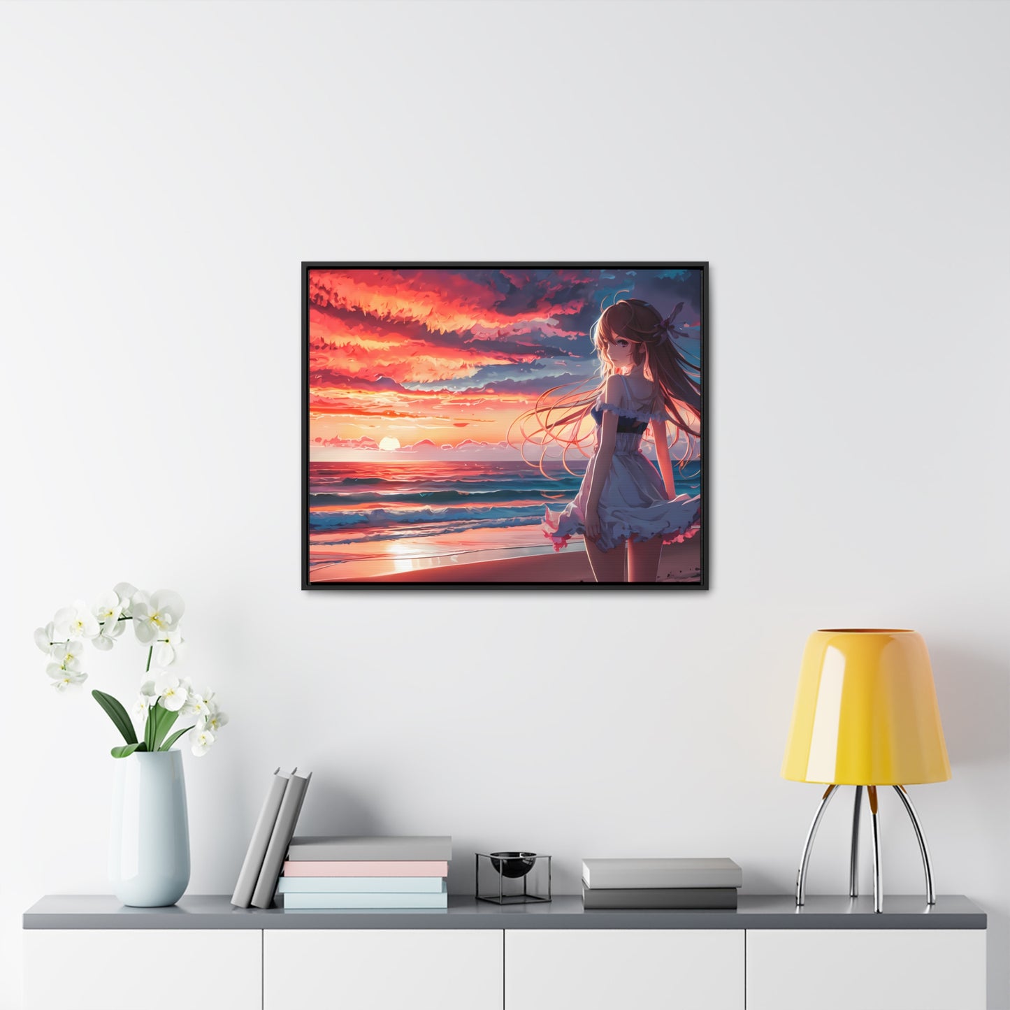 Sunset Reverie - Gallery Canvas Wraps, Horizontal Frame