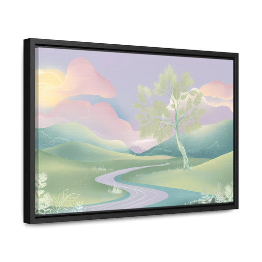 Whispers of Dawn - Gallery Canvas Wraps, Horizontal Frame