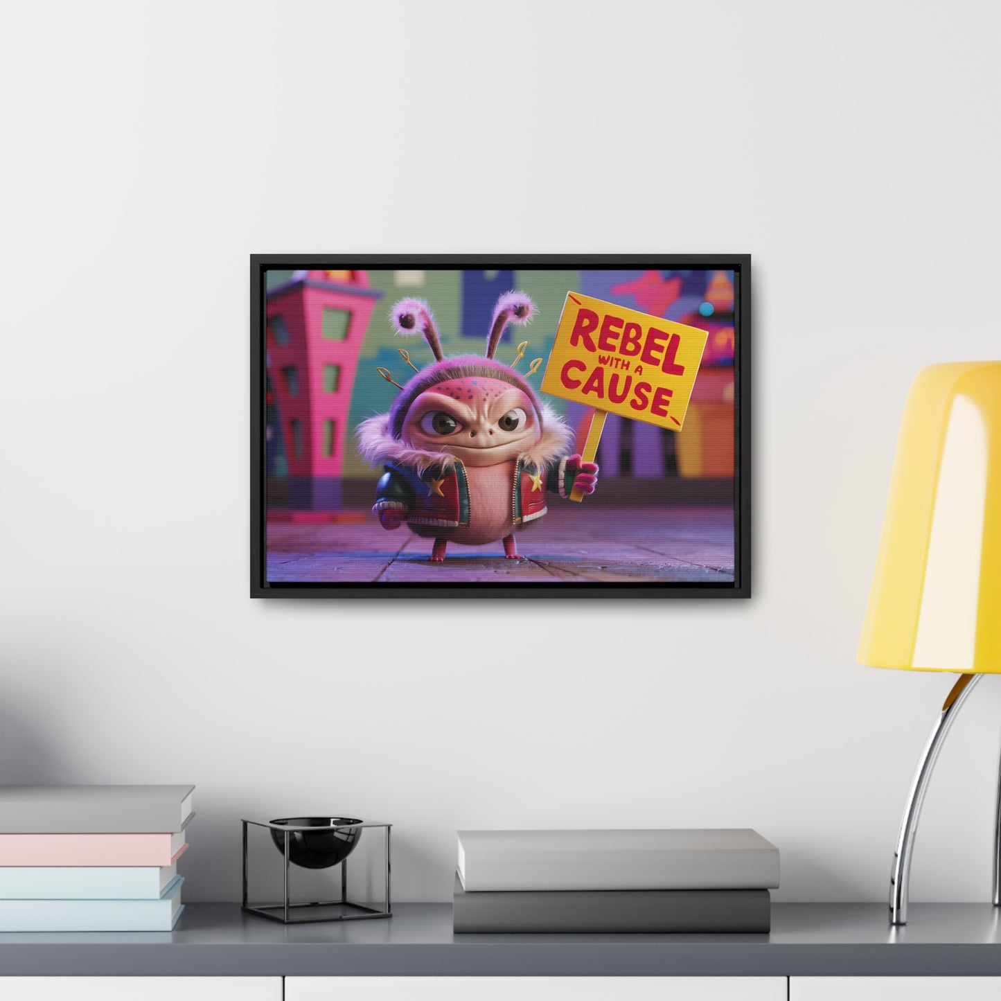 Rebel with a Cause - Gallery Canvas Wraps, Horizontal Frame