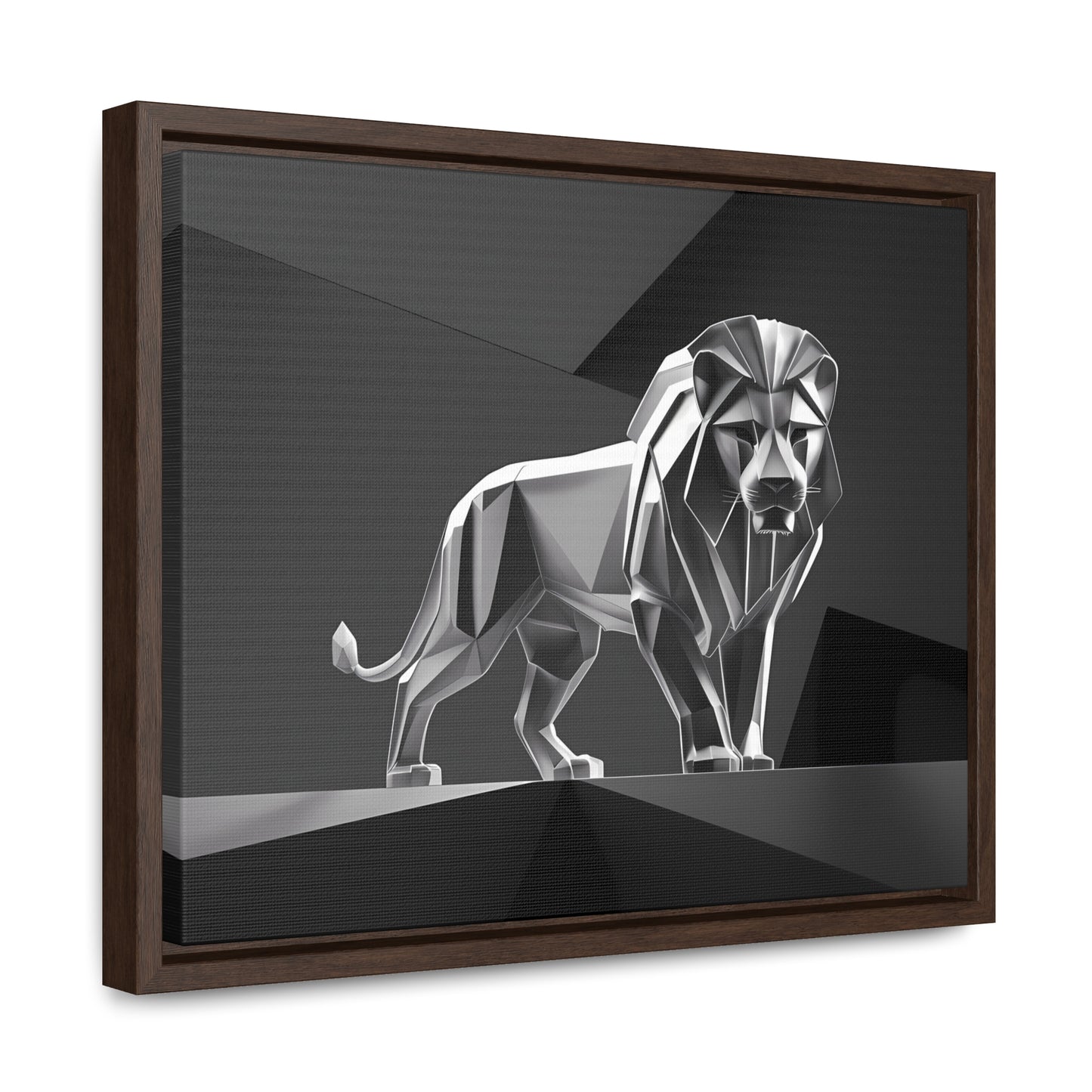 Majestic Steel Sentinel - Gallery Canvas Wraps, Horizontal Frame