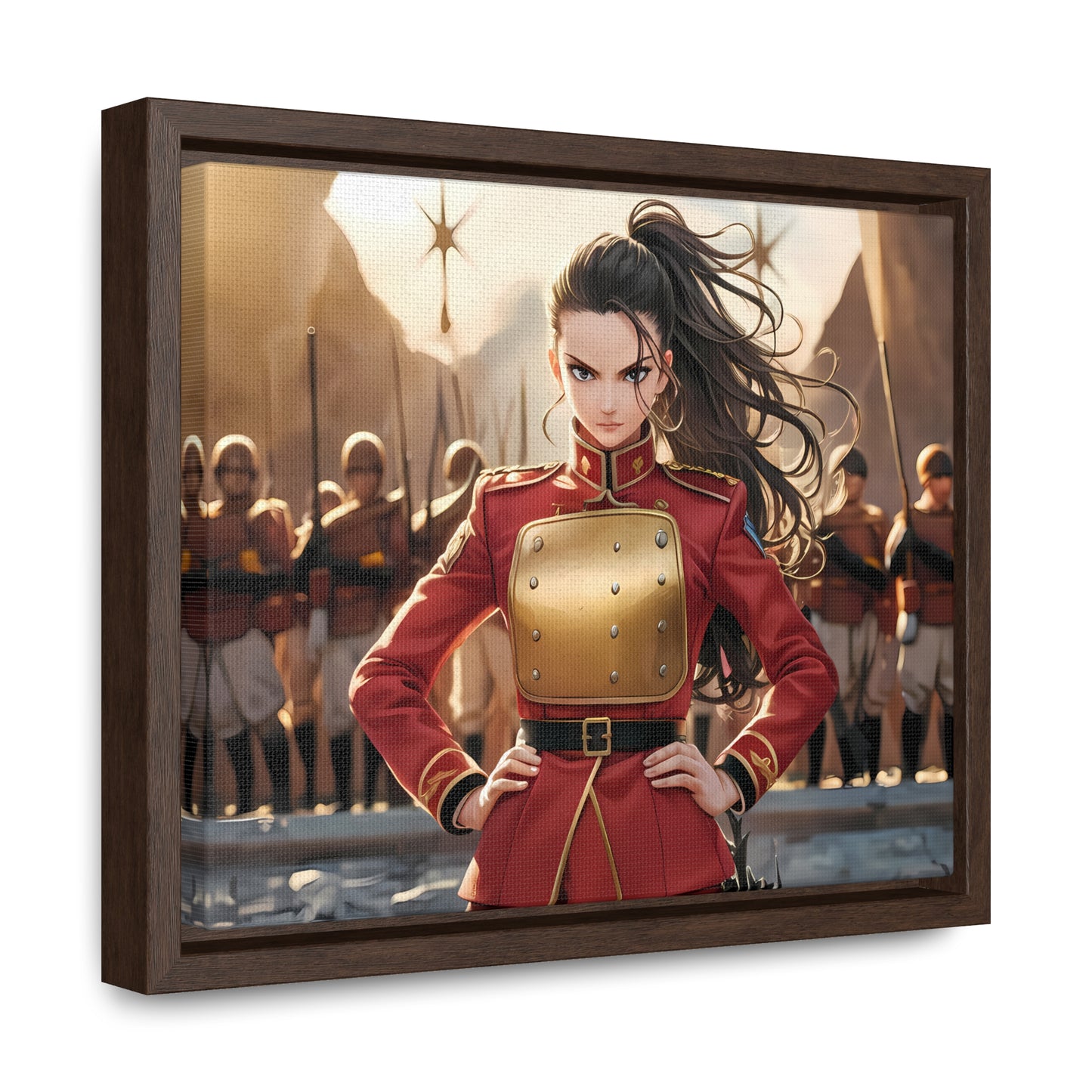 Commander of the Crimson Legion - Gallery Canvas Wraps, Horizontal Frame