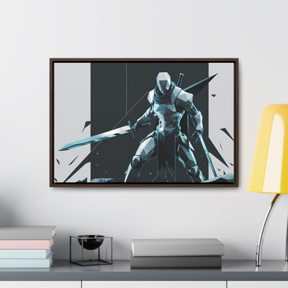 Blade of the Shattered Realm - Gallery Canvas Wraps, Horizontal Frame