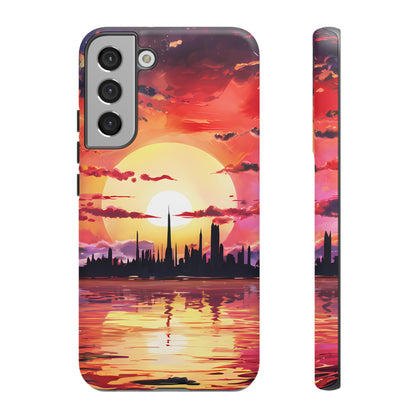 Anime Island City - Smartphone Tough Cases