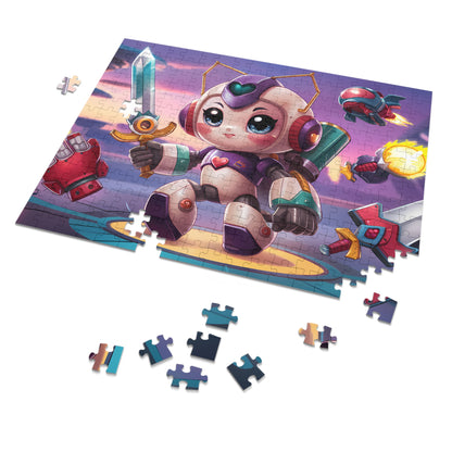 RoboWarrior: Heart of the Battle - Jigsaw Puzzle (30, 110, 252, 500,1000-Piece)