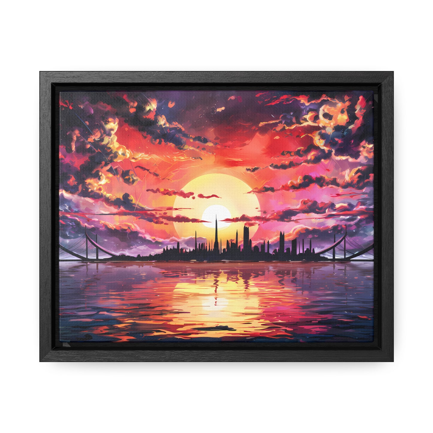 Eternal Radiance - Gallery Canvas Wraps, Horizontal Frame