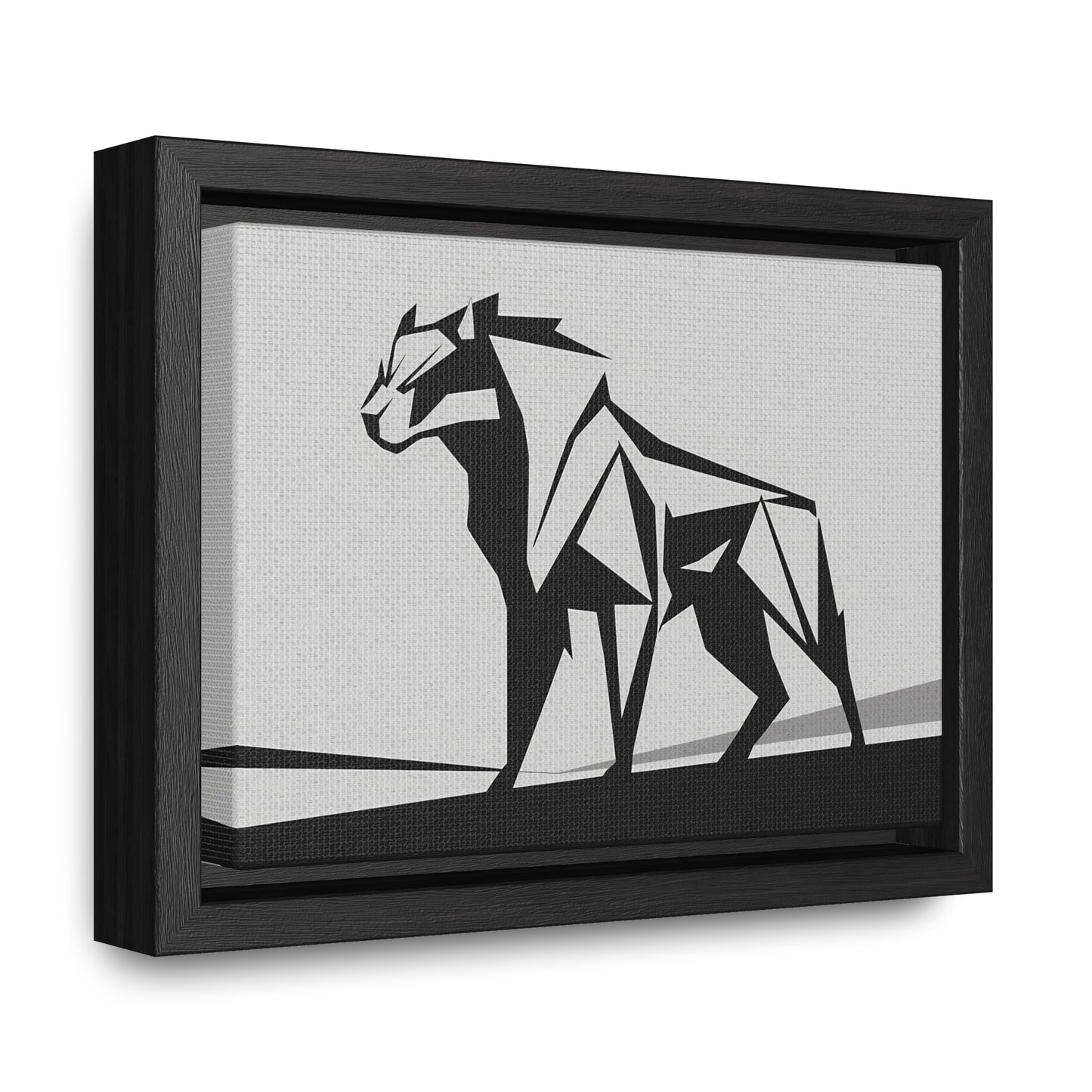 Geometric Beast - Gallery Canvas Wraps, Horizontal Frame