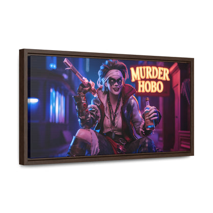 Neon Anarchy - Gallery Canvas Wraps, Horizontal Frame