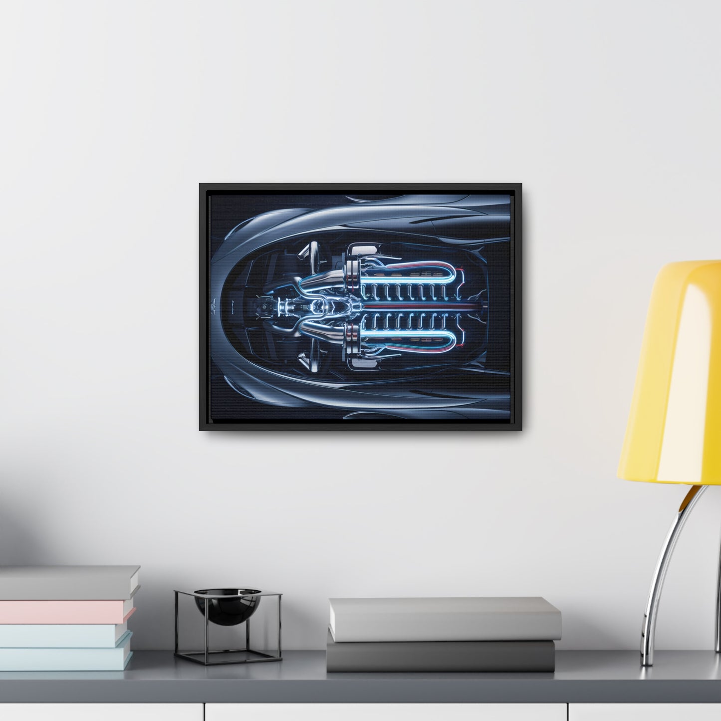 "Symphony of Engineering" - Gallery Canvas Wraps, Horizontal Frame