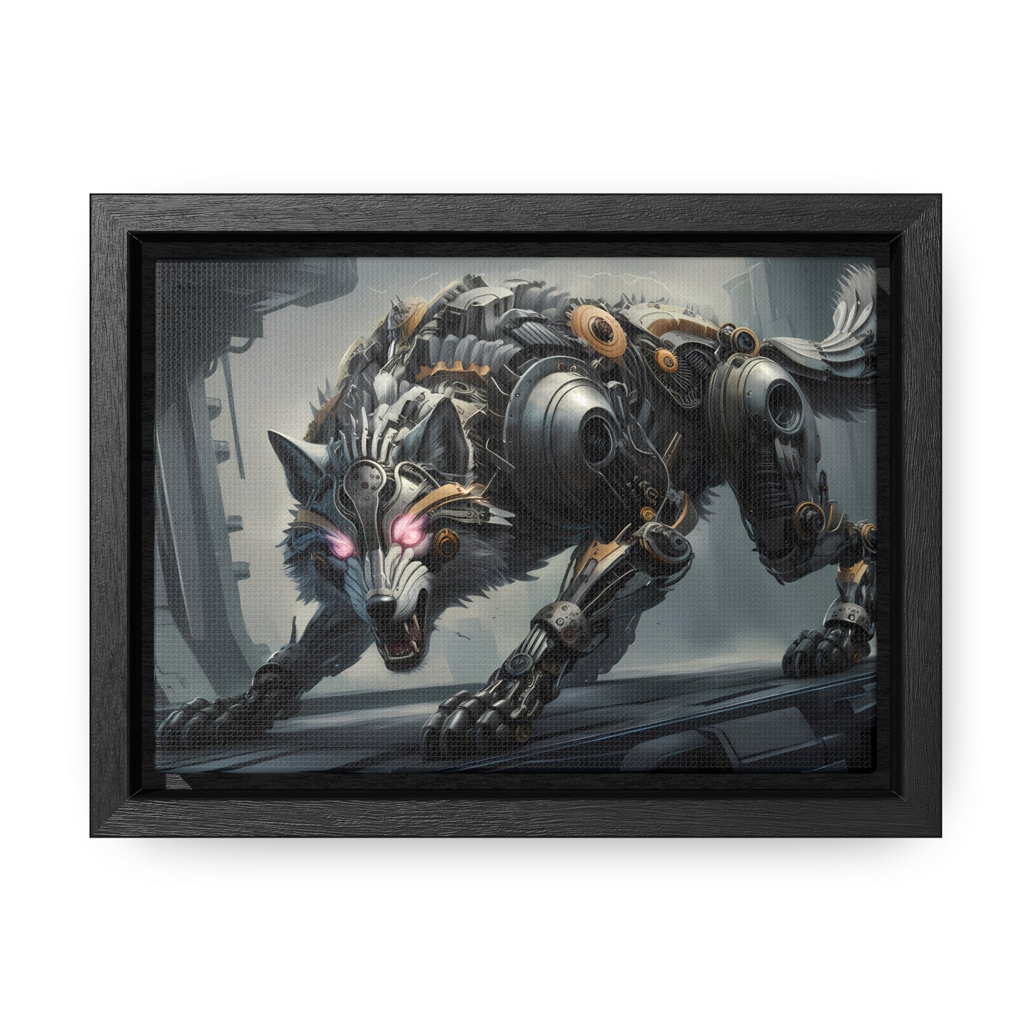 Cybernetic Alpha - Gallery Canvas Wraps, Horizontal Frame