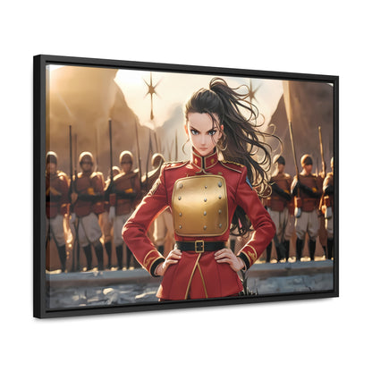 Commander of the Crimson Legion - Gallery Canvas Wraps, Horizontal Frame