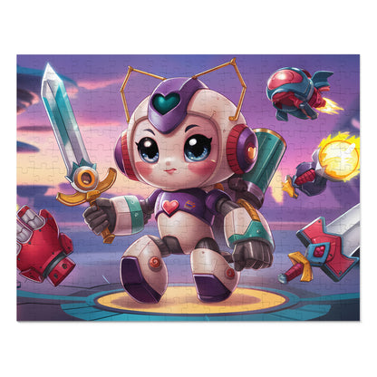 RoboWarrior: Heart of the Battle - Jigsaw Puzzle (30, 110, 252, 500,1000-Piece)