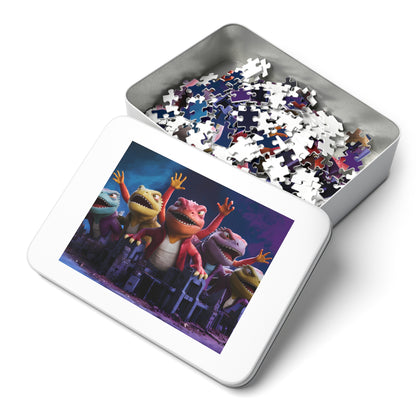 Lizard Band Invasion - Jigsaw Puzzle (30, 110, 252, 500,1000-Piece)