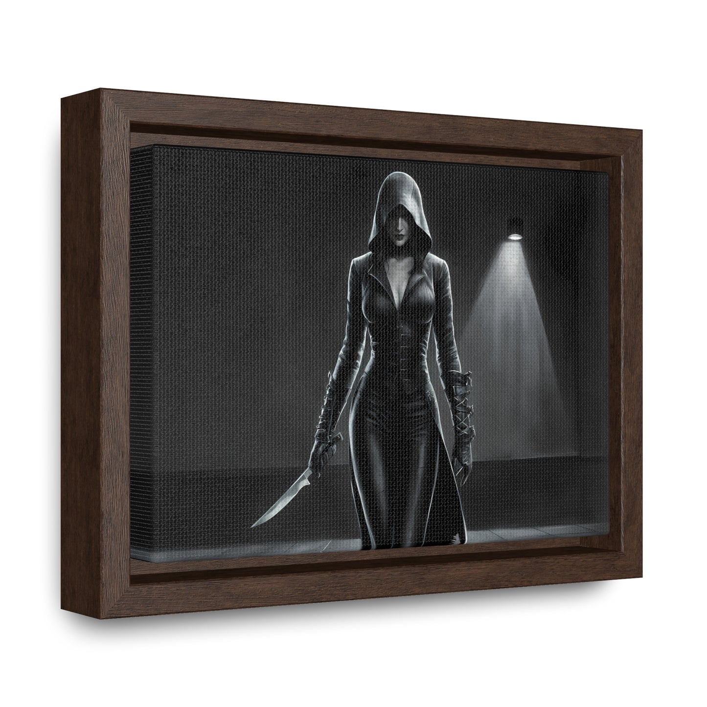 The Shadow's Blade - Gallery Canvas Wraps, Horizontal Frame