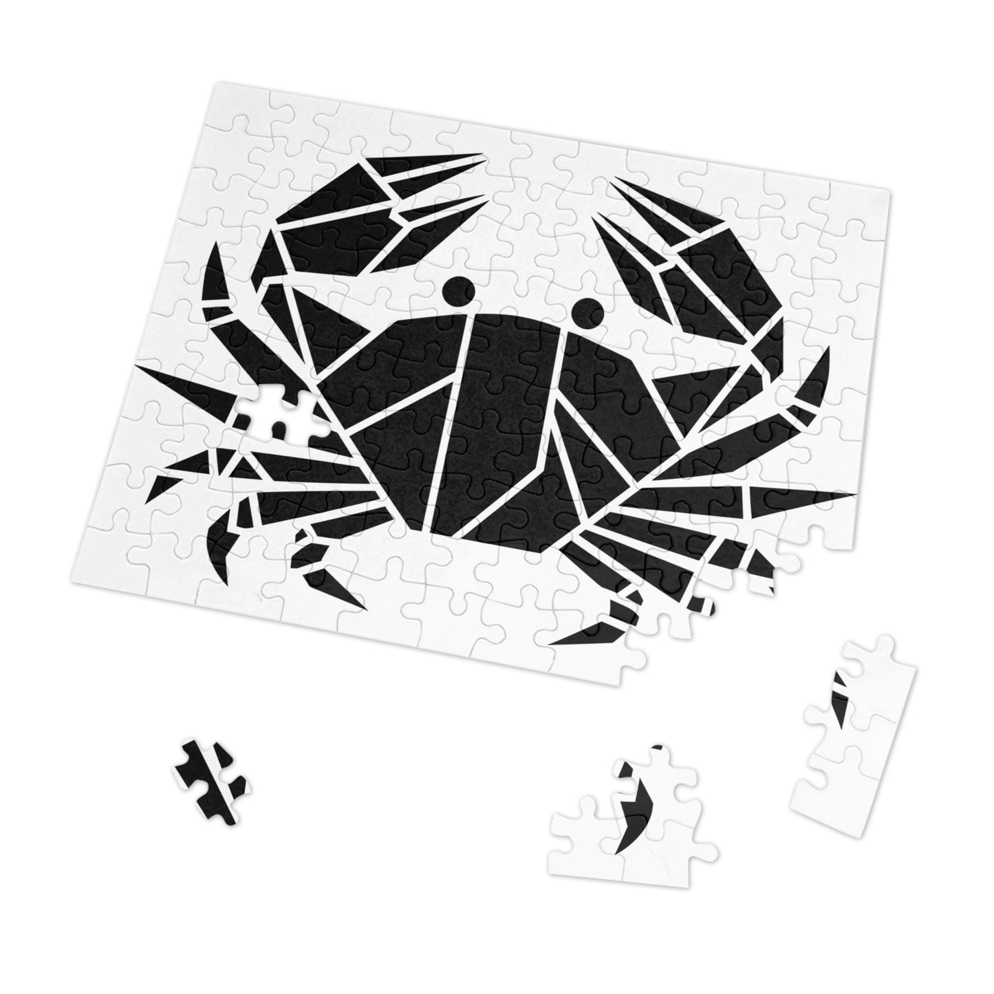 Geometric Crab Design - Jigsaw Puzzle (30, 110, 252, 500,1000-Piece)