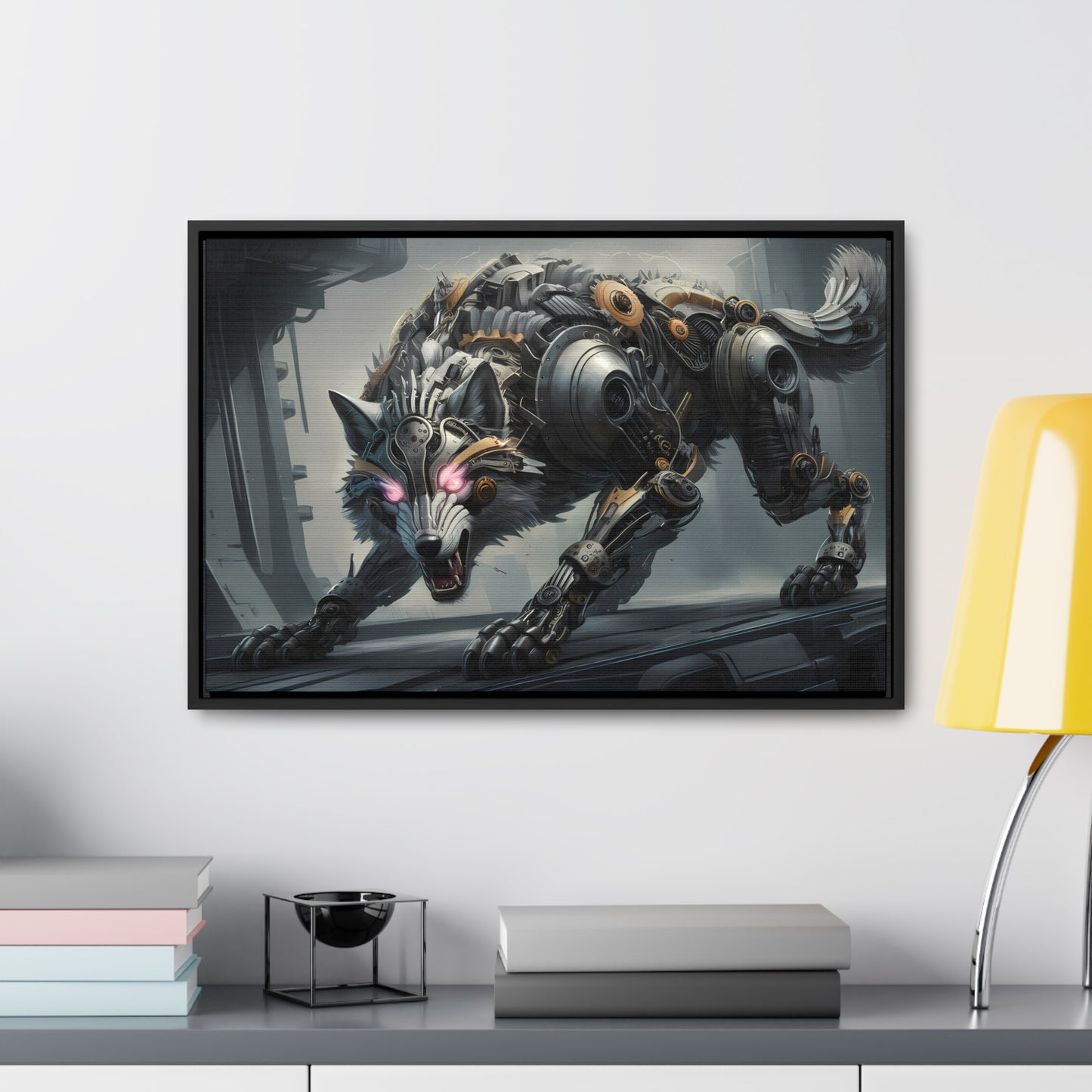 Cybernetic Alpha - Gallery Canvas Wraps, Horizontal Frame