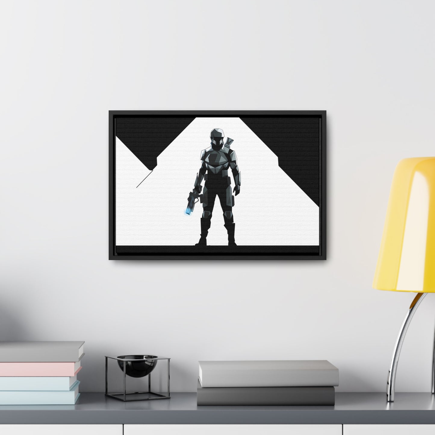 Sentinel of the Void - Gallery Canvas Wraps, Horizontal Frame