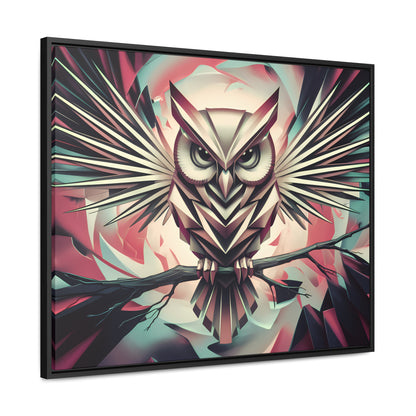 "Mechanical Wisdom" - Gallery Canvas Wraps, Horizontal Frame