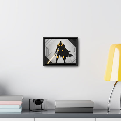 The Sentinel of Shadows - Gallery Canvas Wraps, Horizontal Frame