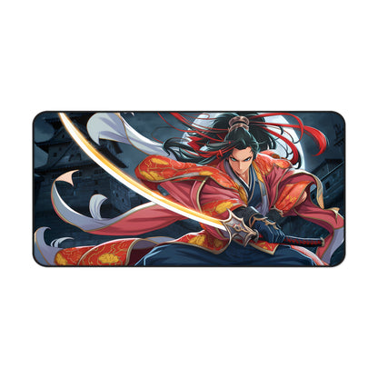 Blade of the Crimson Samurai - Desk Mat