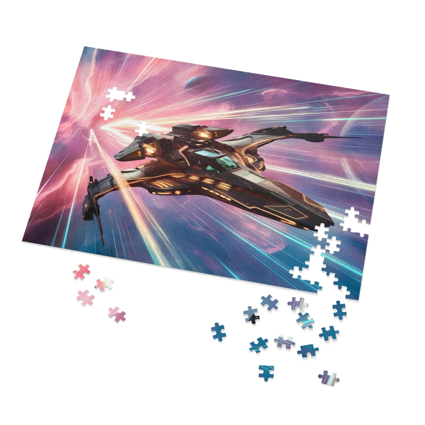 Stellar Pursuit: Beyond the Singularity - Jigsaw Puzzle (30, 110, 252, 500,1000-Piece)