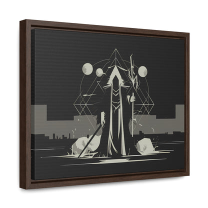 The Arcane Guardian of the Shadows - Gallery Canvas Wraps, Horizontal Frame