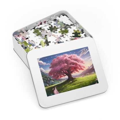 Whispers of the Blossom Tree - Jigsaw Puzzle (30, 110, 252, 500,1000-Piece)