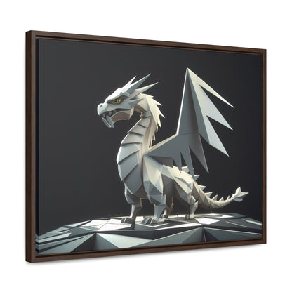 The Silver Sentinel - Gallery Canvas Wraps, Horizontal Frame