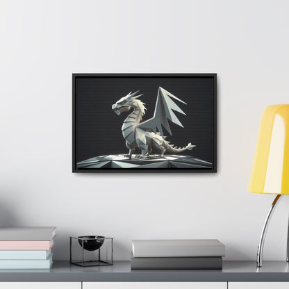 The Silver Sentinel - Gallery Canvas Wraps, Horizontal Frame