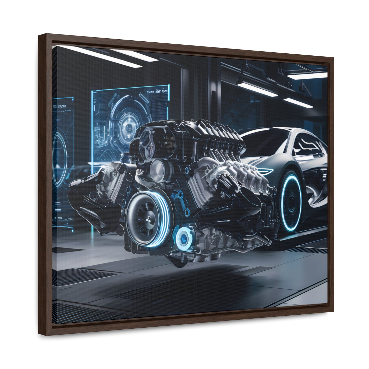 The Future of Automotive Engineering - Gallery Canvas Wraps, Horizontal Frame