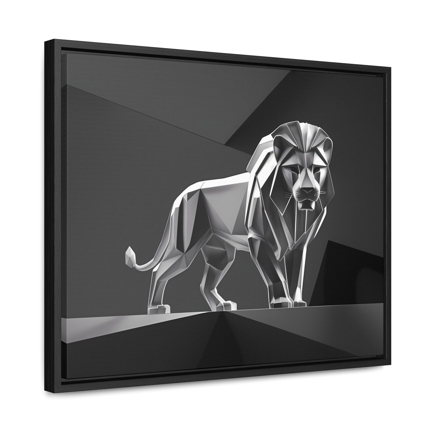 Majestic Steel Sentinel - Gallery Canvas Wraps, Horizontal Frame