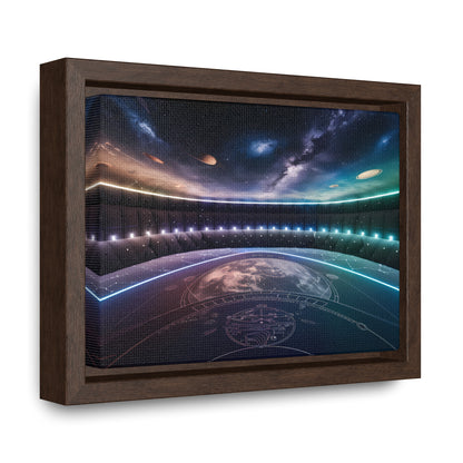 Stellar Observatory Nexus - Gallery Canvas Wraps, Horizontal Frame