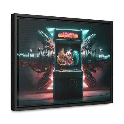 Quantum Arcade Revolution - Gallery Canvas Wraps, Horizontal Frame