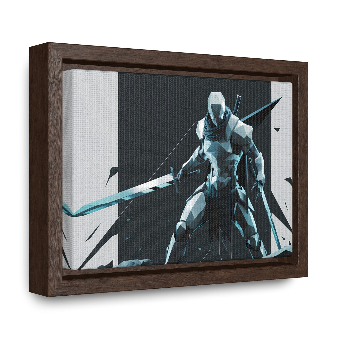 Blade of the Shattered Realm - Gallery Canvas Wraps, Horizontal Frame