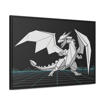 Cyber Dragon Unleashed - Gallery Canvas Wraps, Horizontal Frame