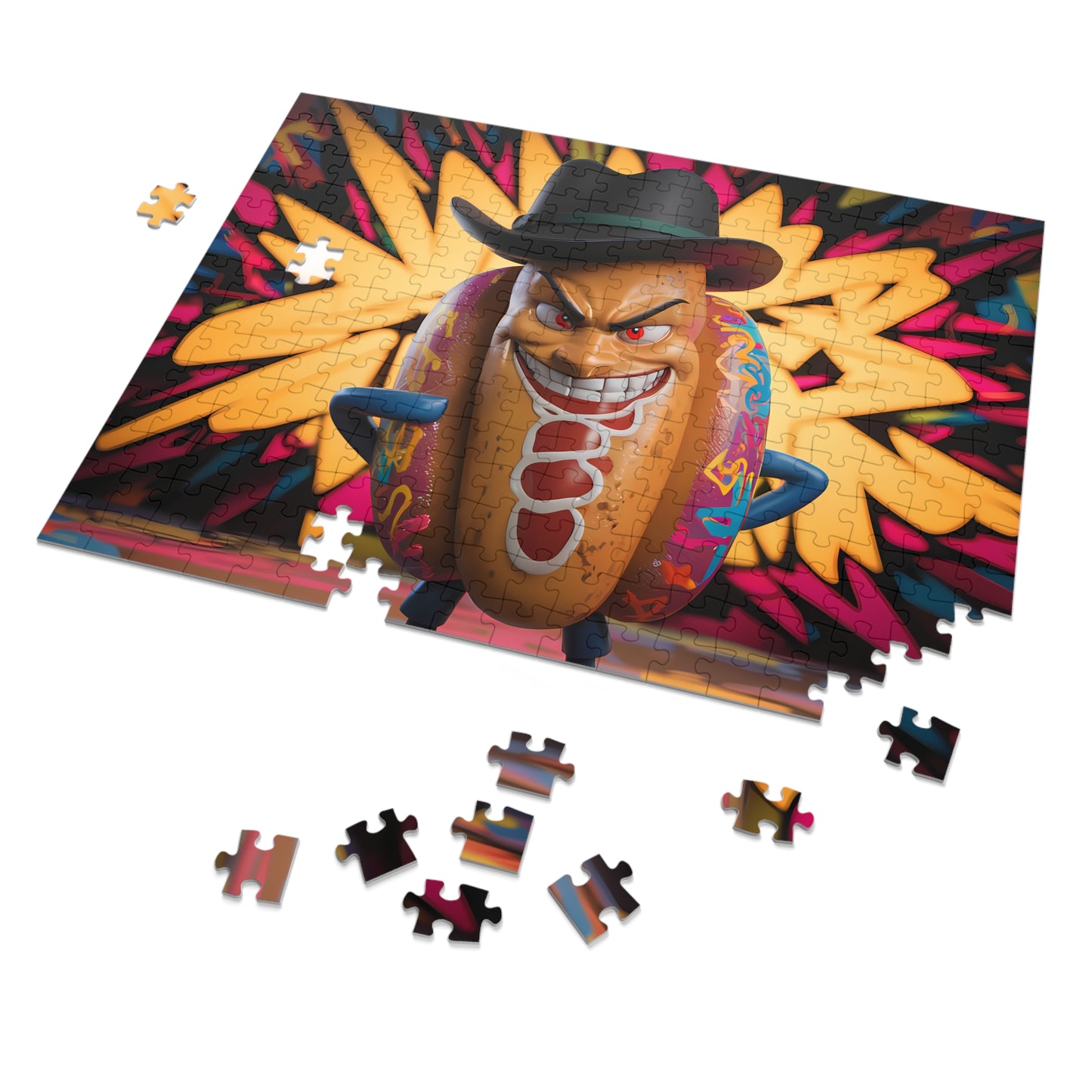 Spicy Sheriff of Snacktown - Jigsaw Puzzle (30, 110, 252, 500,1000-Piece)