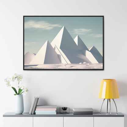 Monolith Peaks - Gallery Canvas Wraps, Horizontal Frame