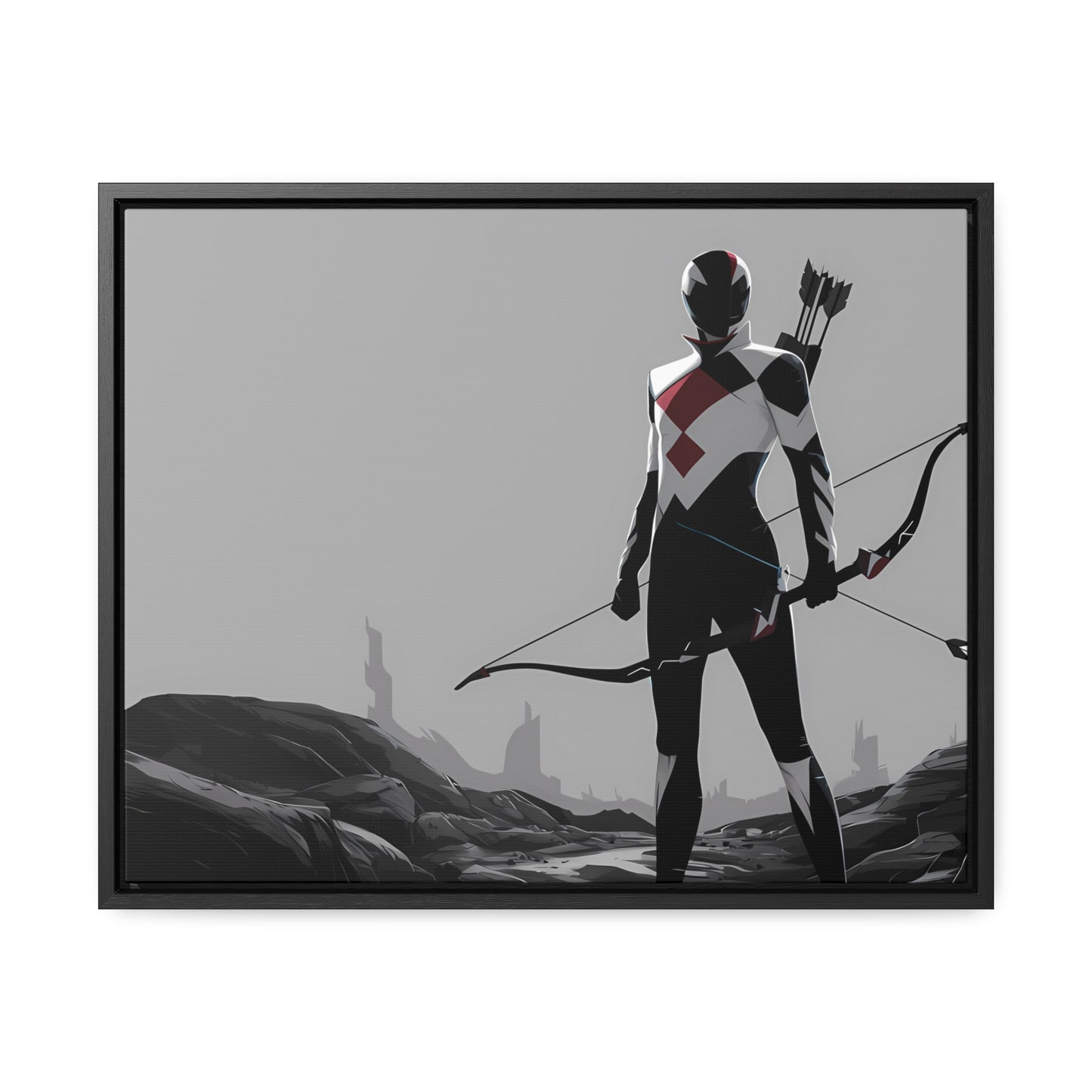 Silent Marksman - Gallery Canvas Wraps, Horizontal Frame