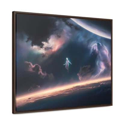 Ascension Beyond the Horizon - Gallery Canvas Wraps, Horizontal Frame