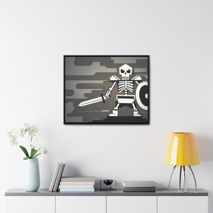 The Undead Sentinel - Gallery Canvas Wraps, Horizontal Frame