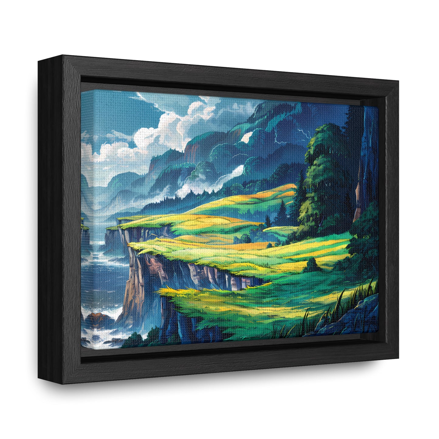 Edge of the Wild Coast - Gallery Canvas Wraps, Horizontal Frame