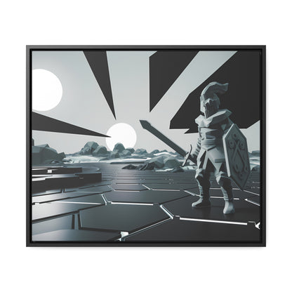 Guardian of the Twin Suns - Gallery Canvas Wraps, Horizontal Frame