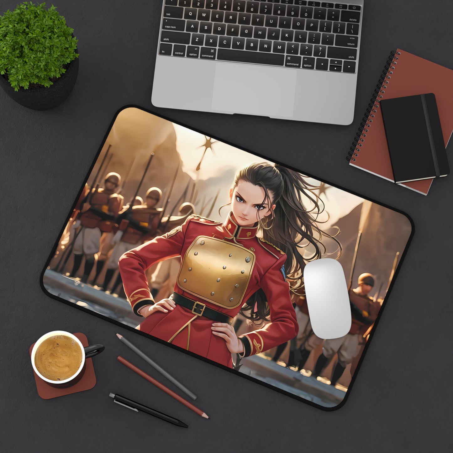 The Resolute Commander - Desk Mat