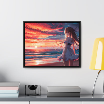 Sunset Reverie - Gallery Canvas Wraps, Horizontal Frame