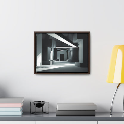 Echoes of Geometry - Gallery Canvas Wraps, Horizontal Frame