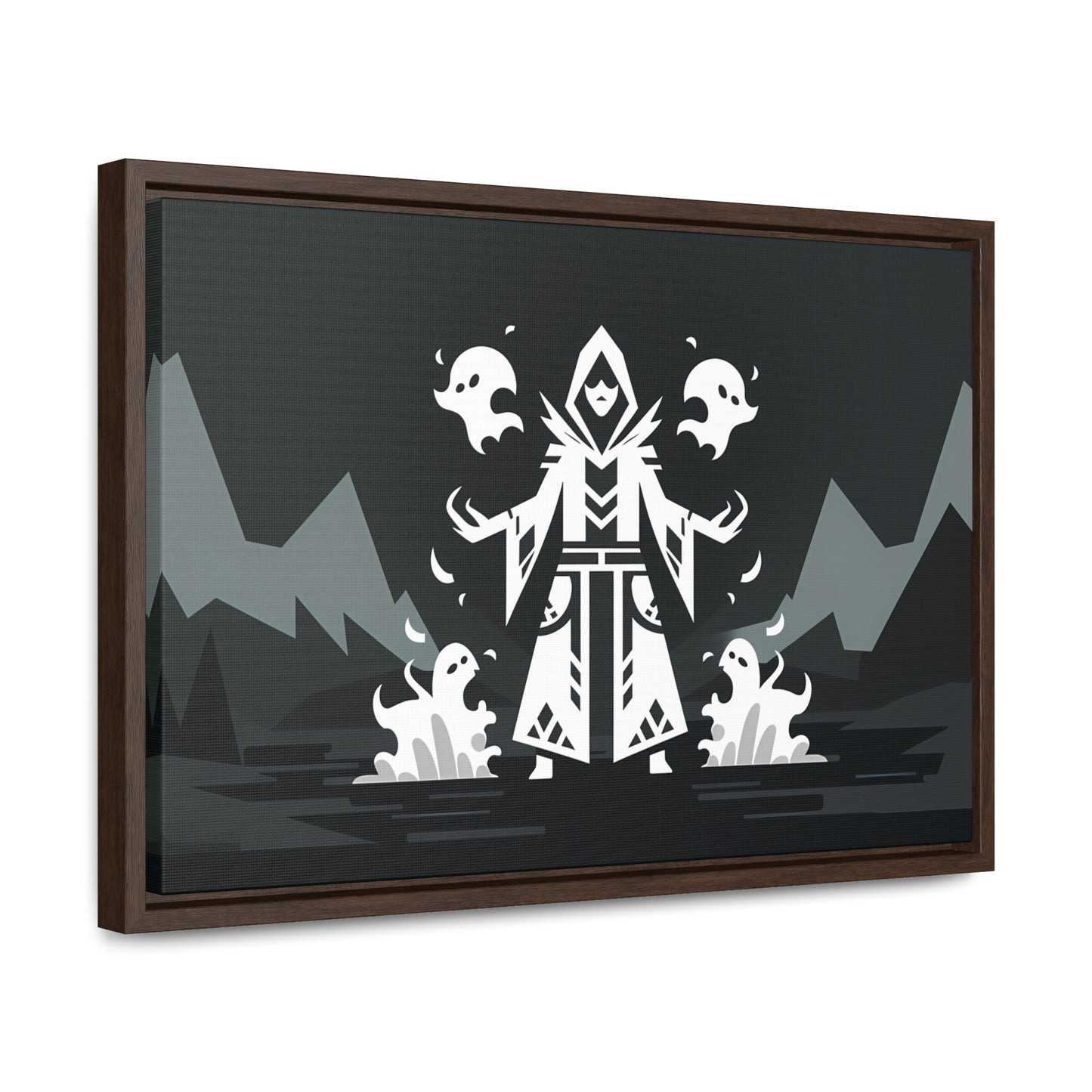 Summoner of the Abyss - Gallery Canvas Wraps, Horizontal Frame