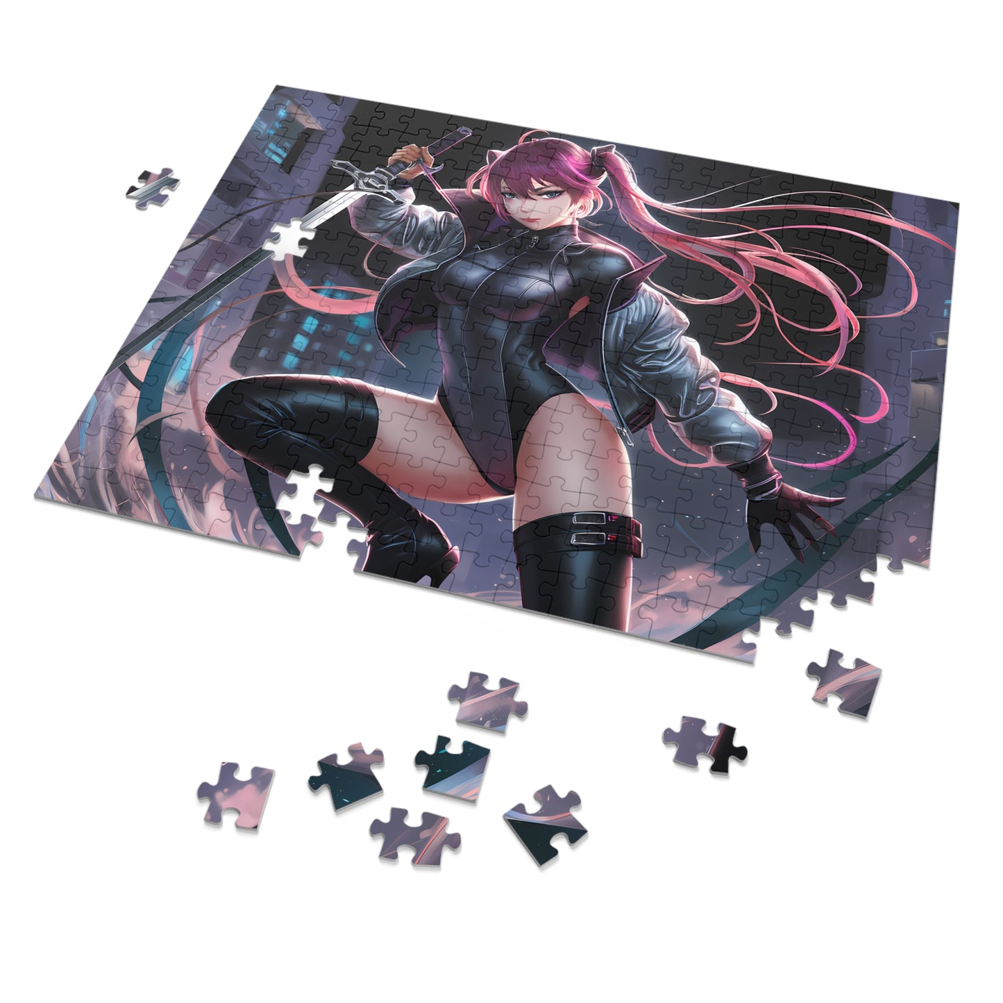 Cyber Blade Enigma - Jigsaw Puzzle (30, 110, 252, 500,1000-Piece)