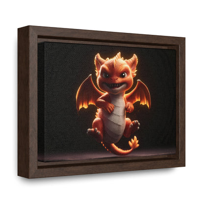 Fiery Mischief - Gallery Canvas Wraps, Horizontal Frame