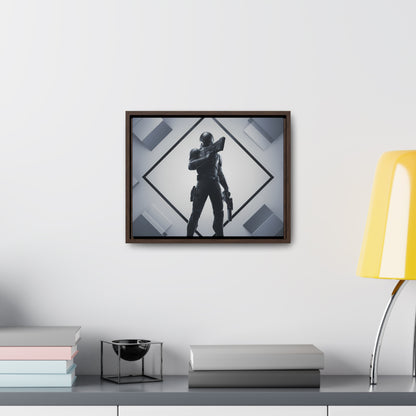 Shadow Enforcer - Gallery Canvas Wraps, Horizontal Frame